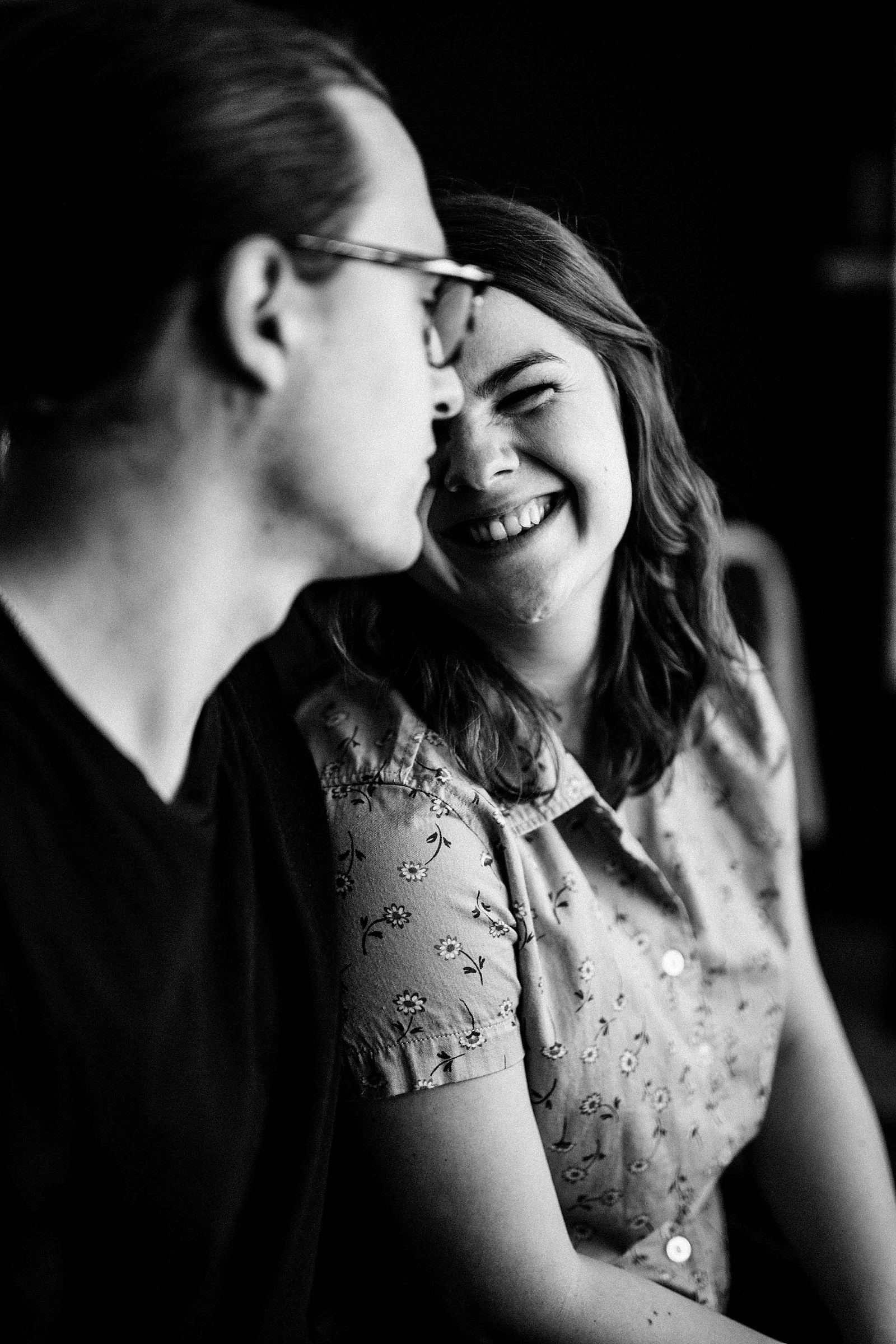 Intimate In-Home Session-Minneapolis Engagement Photographer