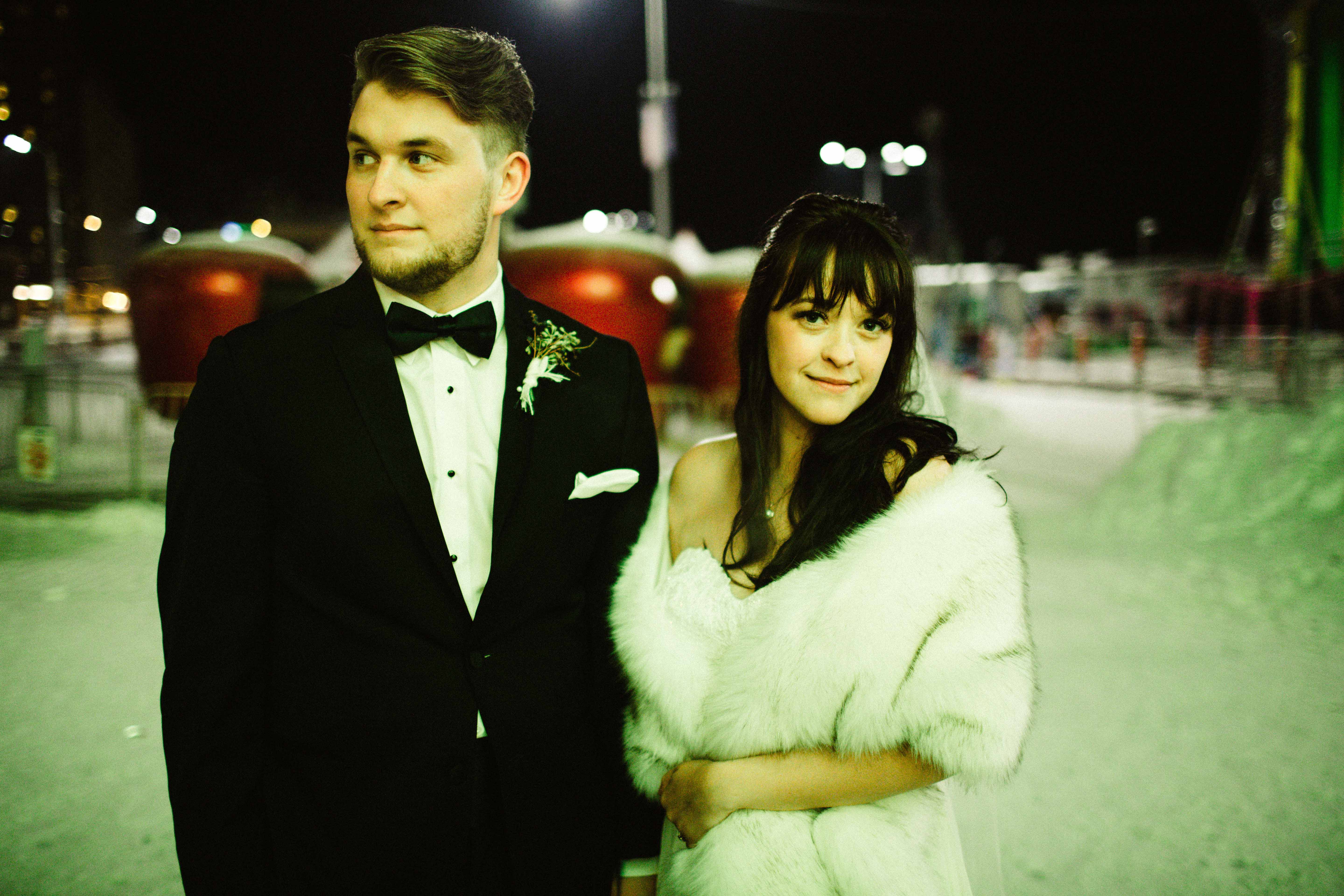 fur rondy winter wedding lauren roberts